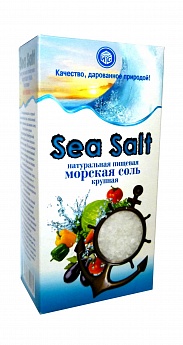 Соль морская поваренная пищевая молотая